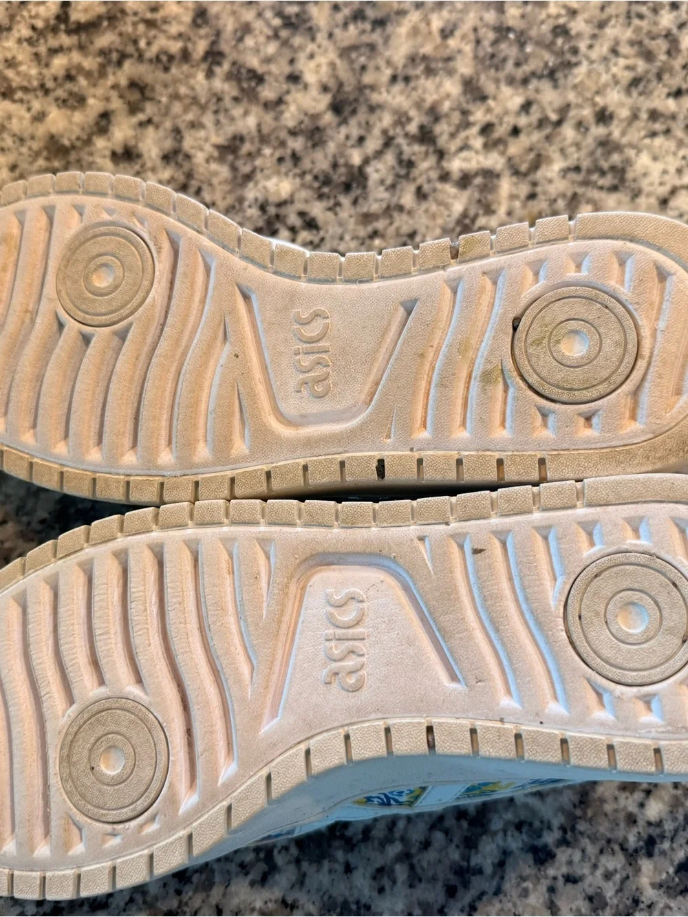 Asics very lightly